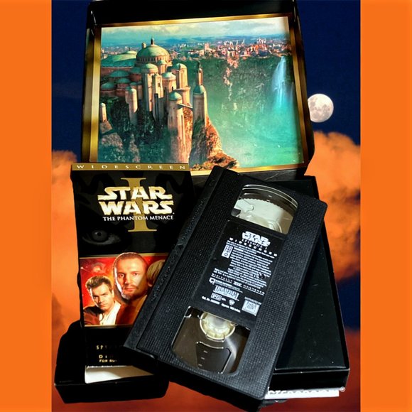 Complete Star Wars THE PHANTOM MENACE 1999 VIDEO WIDESCREEN COLLECTOR'S EDITION - Picture 7 of 15